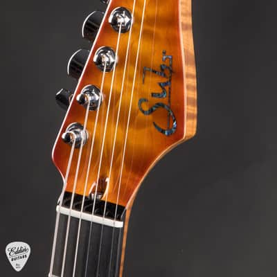 Suhr Modern Quilt Maple & Black Limba - Honey Burst #83100 image 7