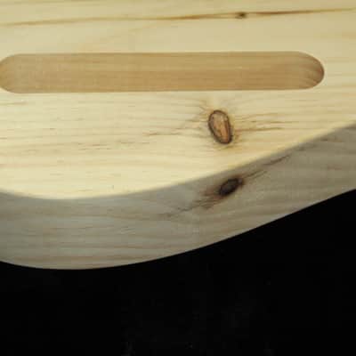 1 Piece Aged Pine Telecaster Tele Body Standard 3lbs 14oz #3652 USA IMPORT CHARGES INCLUDED image 5