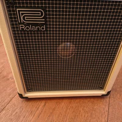 Roland CUBE-20 First Generation 1978, Spring Reverb, Cream / White-blonde image 5