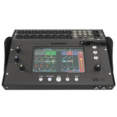 Allen & Heath CQ-18T Ultra-Compact 18in / 8out Digital Mixer with Wi-Fi Bundle with Allen & Heath CQ-18T Soft Case and Liquid Audio Polishing Cloth image 4
