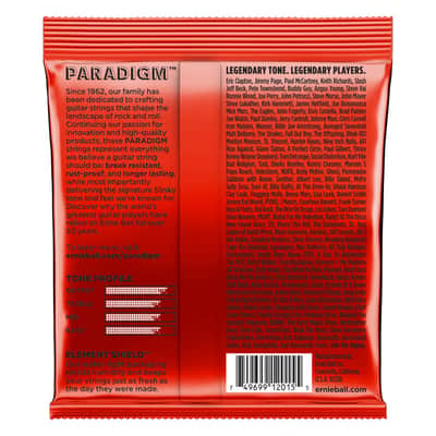 Ernie Ball 2015 STHB Slinky Paradigm Electric Guitar Strings image 2