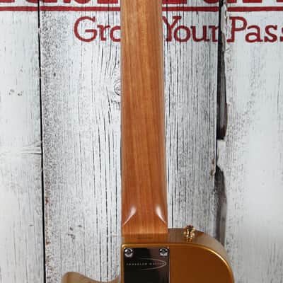 Traveler Guitar Escape EG-1 Electric Guitar Vintage Gold with Gig Bag image 17