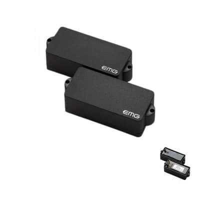 EMG P 4-String Active P-Bass Pickup, Black - New image 1