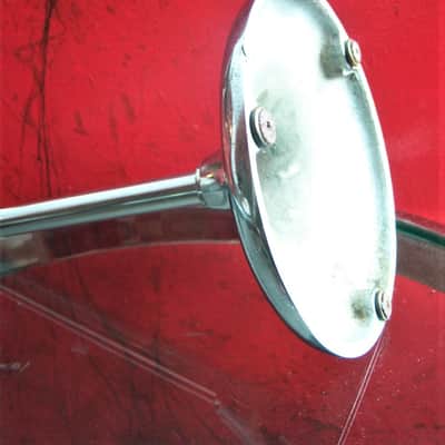 Vintage RARE 1930's Universal Model 10 carbon microphone chrome w Atlas stand image 11