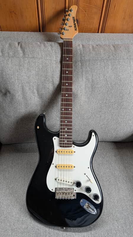 Kramer Focus Classic 1987-1989 - Black Gloss image 1