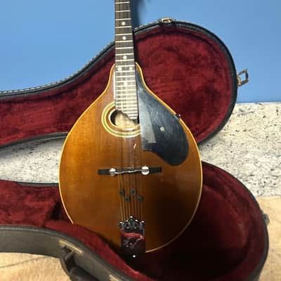 Washburn Jethro Burns M-3 SBR 1974 - Brown Sunburst image 2