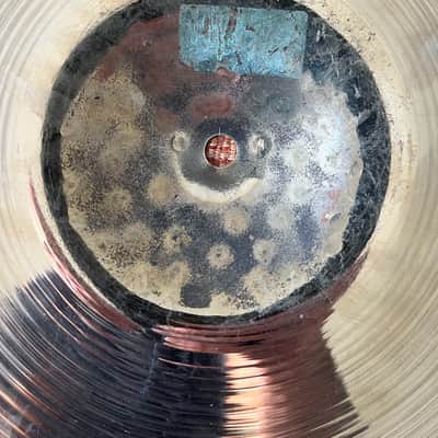 Sabian 21" HH Hand Hammered Raw Bell Dry Ride Cymbal 1996 - 2015 - Brilliant image 6