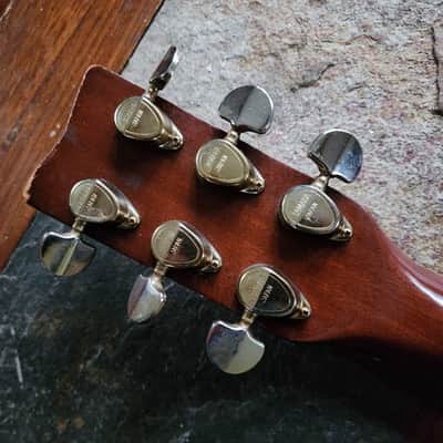 Yamaha FG-340 II acoustic vintage w/TKL case '80s image 5