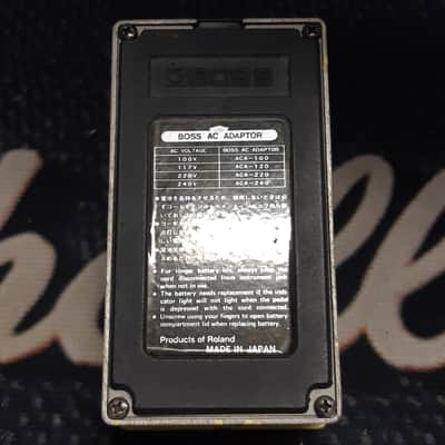 Boss SD-1 Super OverDrive (Black Label) JAN 1983 MIJ JRC 4558DD Op Amp image 7
