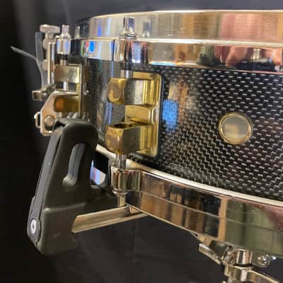 Yamaha -“Carbon Custom” 1990s 3.5x14" SD-513 Limited Edition Carbon Fiber Snare Drum image 5
