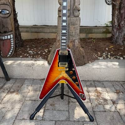 Gibson Custom M2M Flying V 2024 - Factory Burst image 1