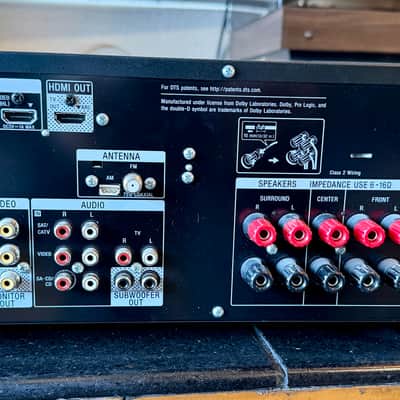 Sony STR-DH550 5.2 Channel Black 4K A/V Receiver w/ Remote; Tested SEE VIDEO image 6