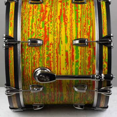 Ludwig 12x18"/8x12"/14x14" Classic Maple 'Jazzette New Yorker' Drum set - Citrus Mod image 13