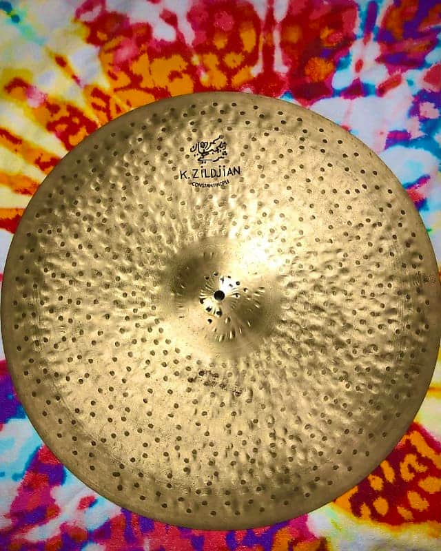 Zildjian 22" K Constantinople Thin Overhammered Ride (Demo Clip) image 1