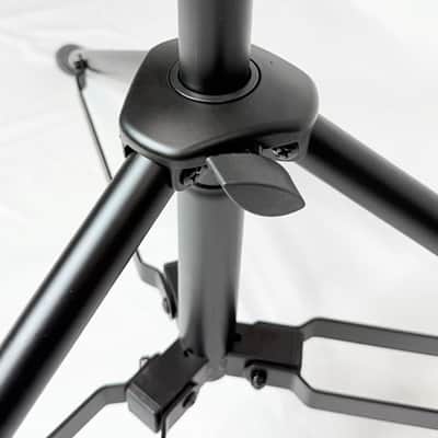 Heavy Duty Microphone Boom Stand with Weighted Tripod Base | 80.5-inch Height Overhead Mic Stand | 65.5-Inch Boom Arm Stand | Shotgun Video Mic Stand | All Metal Construction image 2