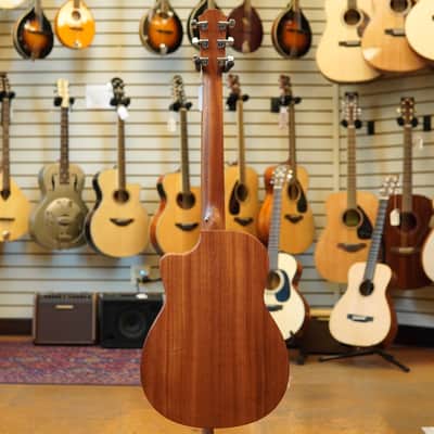 Furch Pioneer EM Engelmann Spruce/Mahogany Acoustic Travel Guitar w/Padded Gig Bag image 6