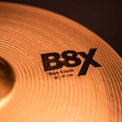 Sabian 16" B8X Thin Crash image 5