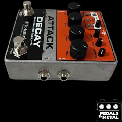 Electro-Harmonix Attack Decay Reverse Tape Simulator 2019 - Present - Orange / Black - X18706 image 4