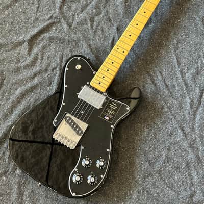 Fender American Vintage II '77 Telecaster Custom Maple Black #VS220382 8lbs 0.9 oz image 12