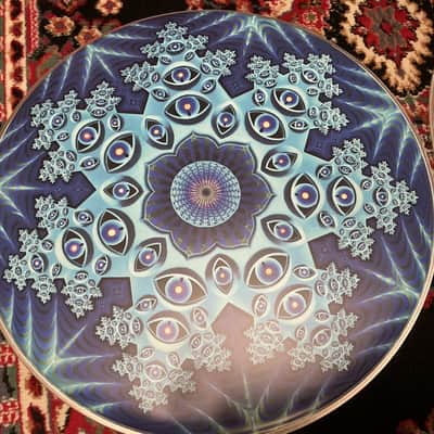 Evans Danny Carey / TOOL Fear Inoculum "Tondo"  22”x2 double Bass Drum Head Set image 2