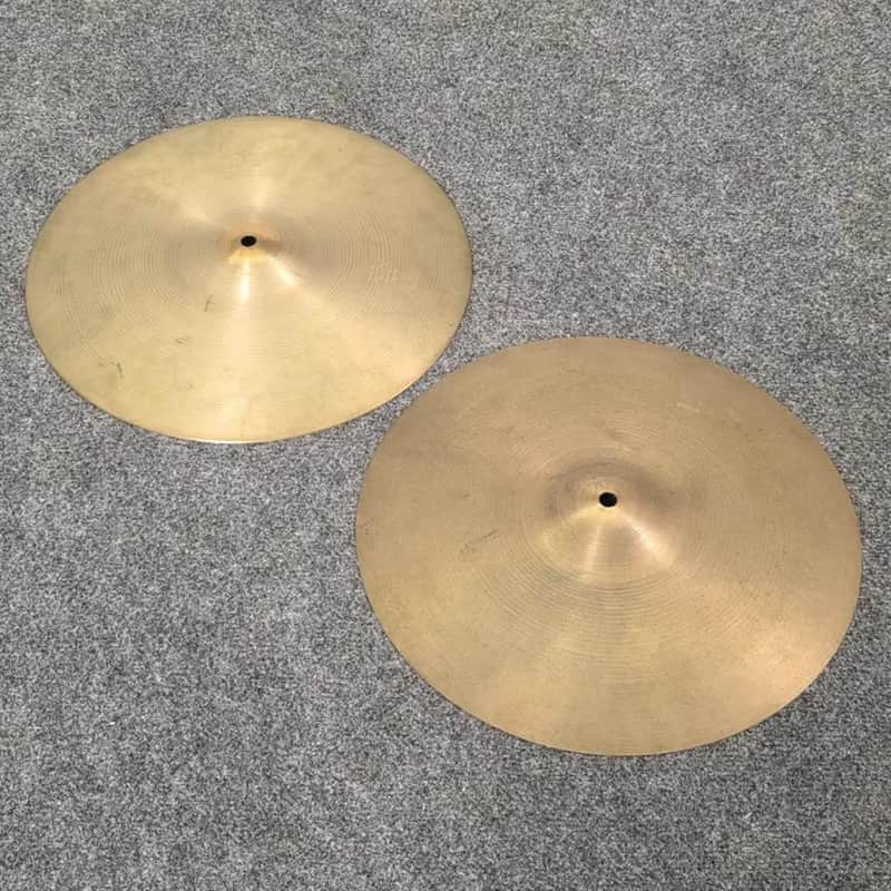 Zildjian Used Vintage A Hi Hat Cymbals 14" 932/1494 grams - Good