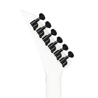 Jackson Pro Series Signature Rob Cavestany Death Angel Ebony - Snow White image 6