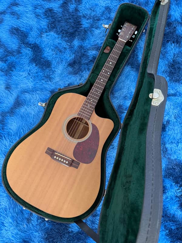2000 Martin DC-1E Acoustic Guitar - Natural image 1