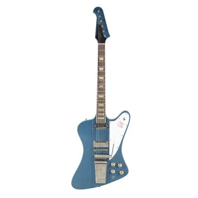 Gibson 1963 Firebird V Maestro Vibrola Ultra Light Aged Pelham Blue #402823 - Custom Electric Guitar image 2