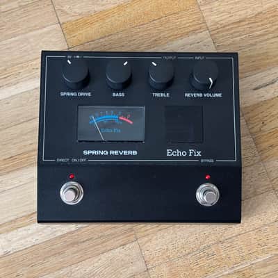 Echo Fix EF-P2 Spring Reverb 2023 - Present - Black Echofix Pedal image 2