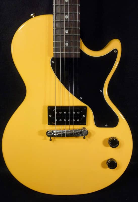 Epiphone Les Paul junior TVイエロー　ジャンク Epiphone Les Paul Junior DC Lefty 2001 Tv Yellow Guitar For Sale