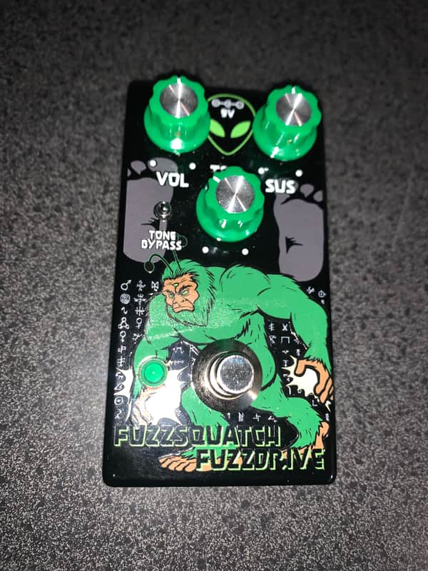 INTERSTELLER AUDIO MACHINES FUZZSQUATCH FUZZDRIVE \ FUZZ PEDAL Guitar effects pedal image 1