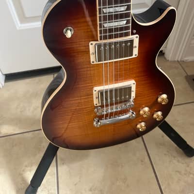 Gibson Les Paul Traditional Guitar 2012 - Iced Tea image 3