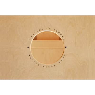 Meinl 11 3/4” x 18” Snarecraft Cajon - Baltic Birch Frontplate image 4