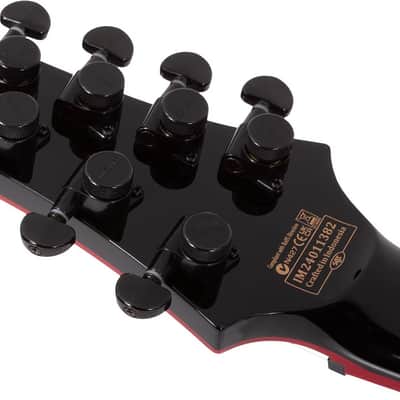 Schecter Sunset-7 ET Red Dawn - Gloss Black (3893) image 8
