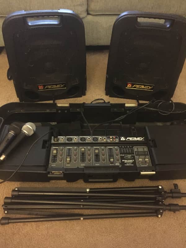 Peavey Escort 2000 PA system, 150 watt w/ cables and microphone REDUCED PRICE!! image 1