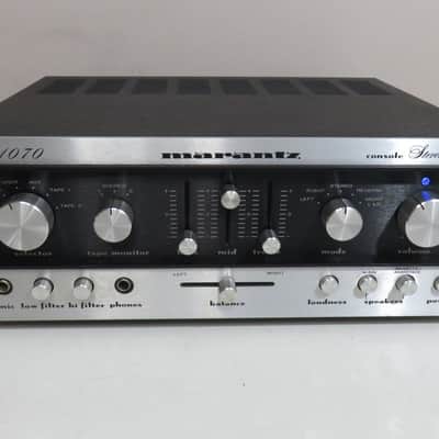 MARANTZ 1070 INTEGRATED STEREO AMPLIFIER SERVICED FULLY RECAPPED MINT image 2