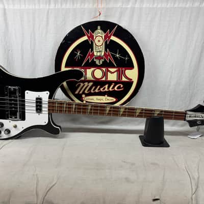 Rickenbacker 4003 4-string Bass 1999 - Jetglo Black image 1