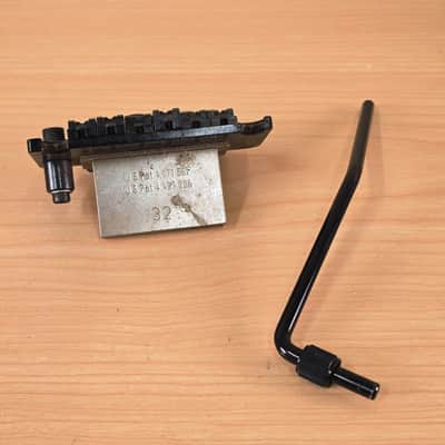 Vintage CHARVEL Jackson Floyd Rose Schaller JT-590 Tremolo Bridge BLACK GERMANY image 8