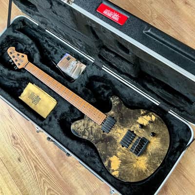 Ernie Ball Music Man BFR Axis Super Sport 2018 Buckeye Burl image 22