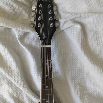 Takamine Mandolin 2020s - Black and white image 2