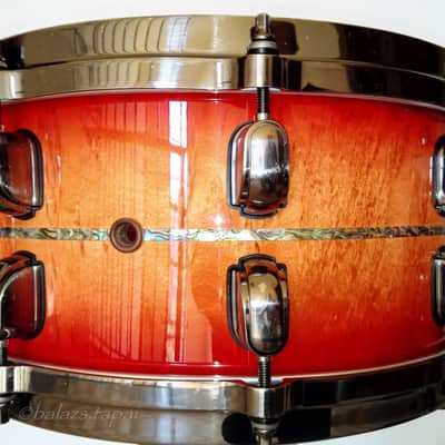 RARE Tama Starclassic EXOTIX  Red viking snare image 2