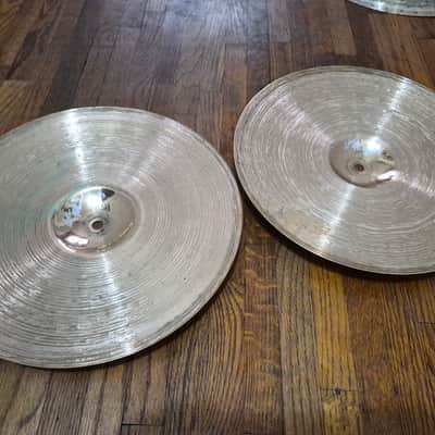 14" Sabian B8 Hand Hammered and Lathed Hi Hat Pair (DEMO) image 4