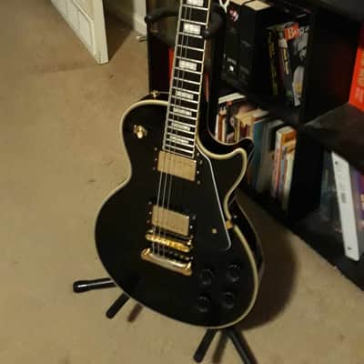 Epiphone Les Paul Custom PRO 2018 Black with hard case image 5