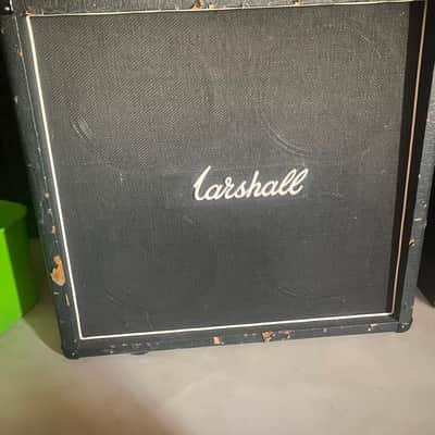 Marshall JCM 800 Lead Series Model 1982B 4x12" Straight Guitar Speaker Cabinet 1981 - 1987 - Black image 3