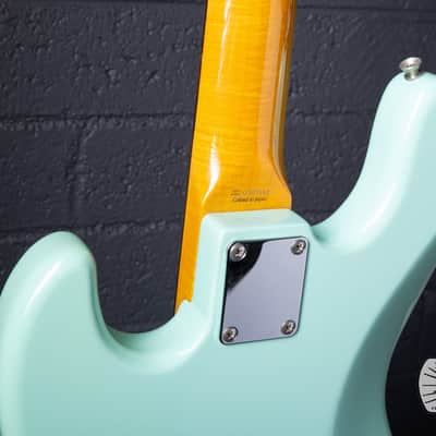 Fender Japan JB62-US Jazz Bass Sonic Blue – US Pickups Flame Maple Neck CIJ image 10
