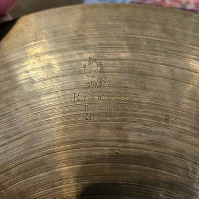 Zildjian K. Istanbul New Stamp 14" Hi Hats 739g/878g 1960s image 3