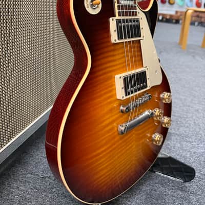 Gibson 60 Reissue Les Paul Standard GC Exclusive 2016 - Desert Burst Flame Top image 6