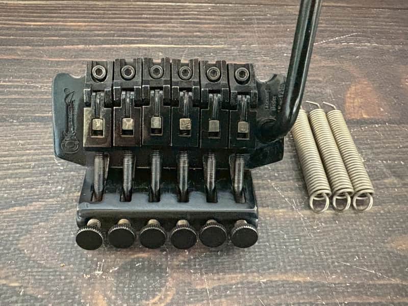 Charvel FLC-101 Floyd Rose License Tremolo Bridge Black TAKEUCHI w/Arm image 1