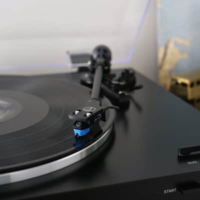 Audio-Technica AT-LP3XBT-BK Bluetooth Turntable Belt Drive Fully Automatic 33/45 (Black) image 9