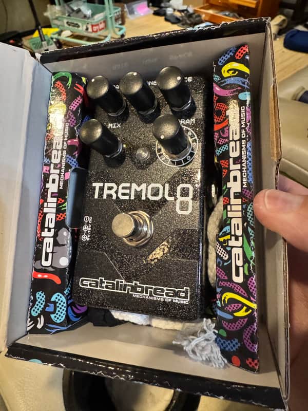 Catalinbread Tremolo8 2023 - Present - Black Sparkle image 1